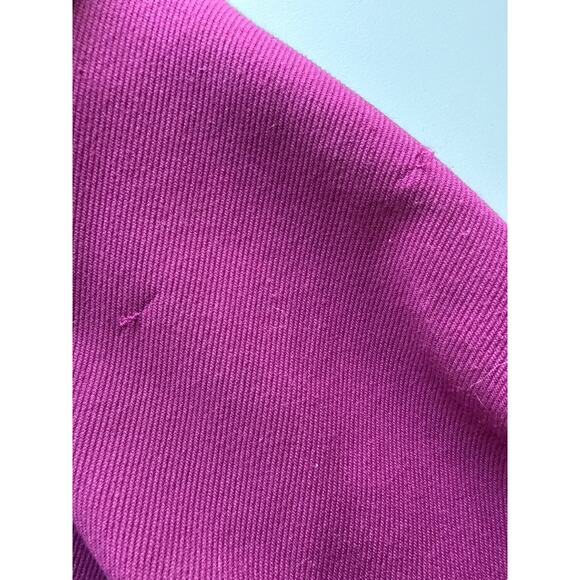 NWT Lane Bryant Zip Up Blazer in Bright Fuschia Size 20 - Picture 8 of 8